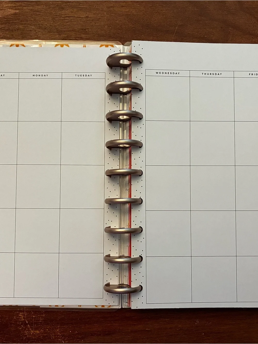 The Happy Planner Undated Classic Dashboard Cat Coq Planner